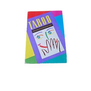 Taboo Board Game Complete Set